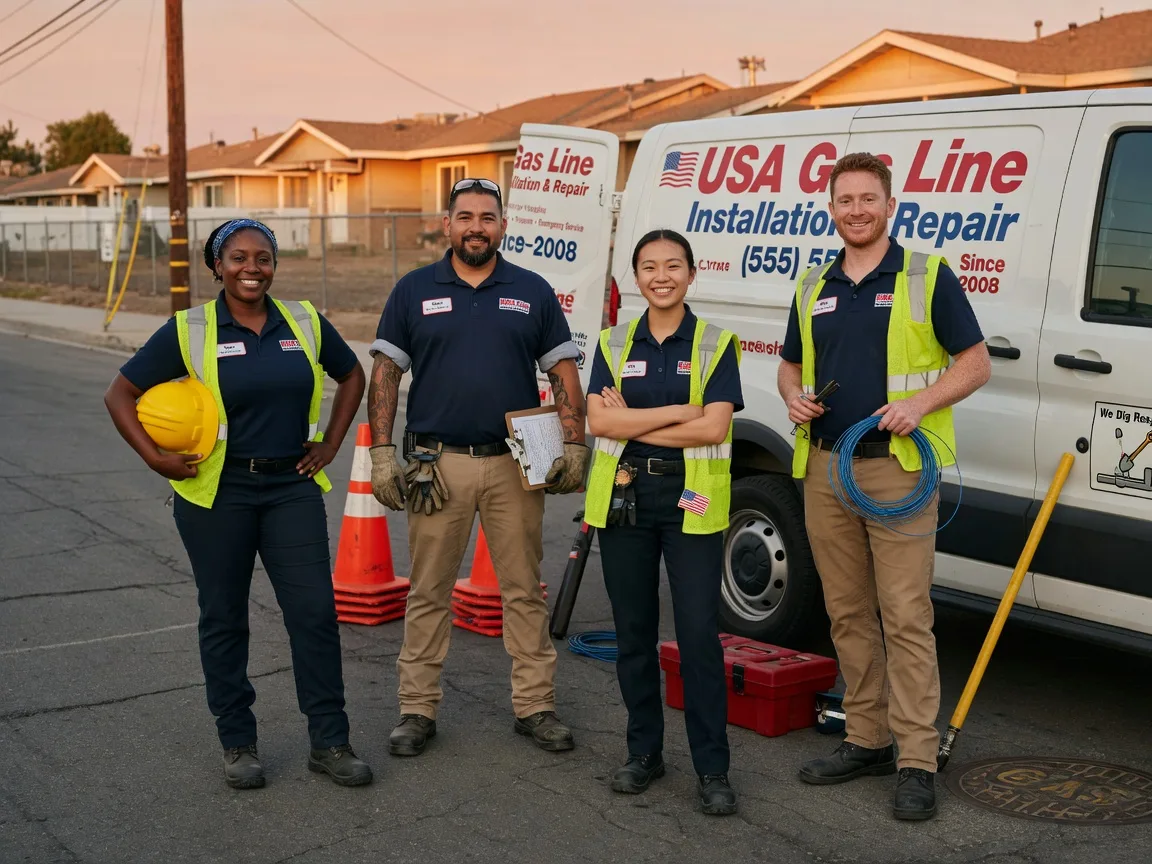 Gas Line Installation company in Metaline, WA